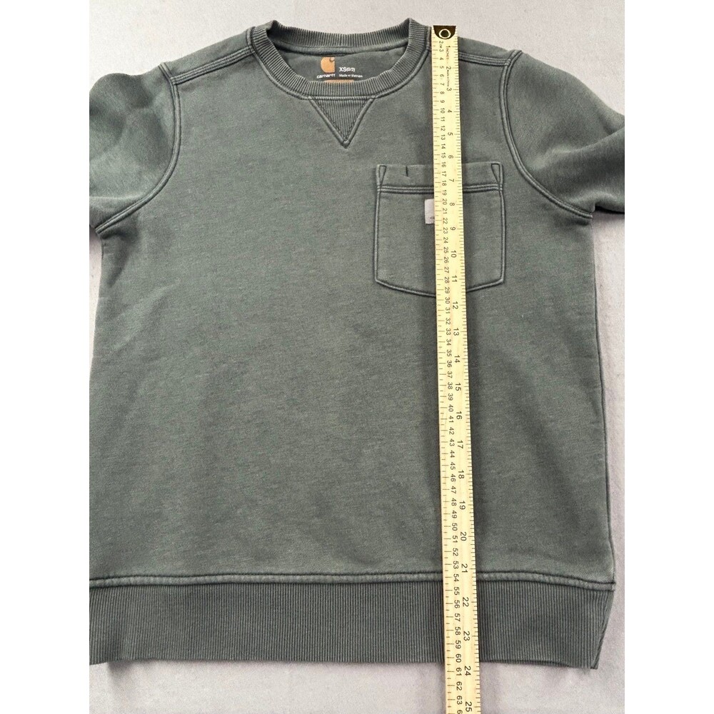 Carhartt Women’s Crewneck Sweatshirt 103925 G35 - Picture 8 of 9